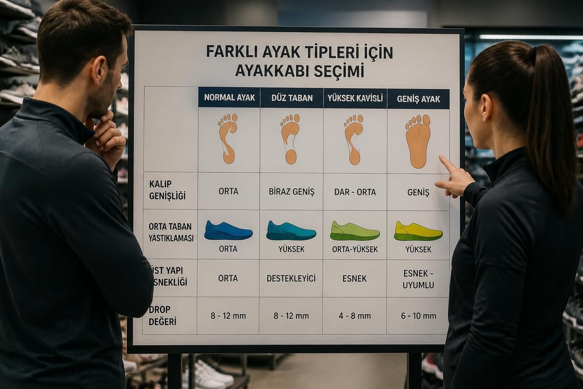 Koşu ayakkabısı seçim kriterleri