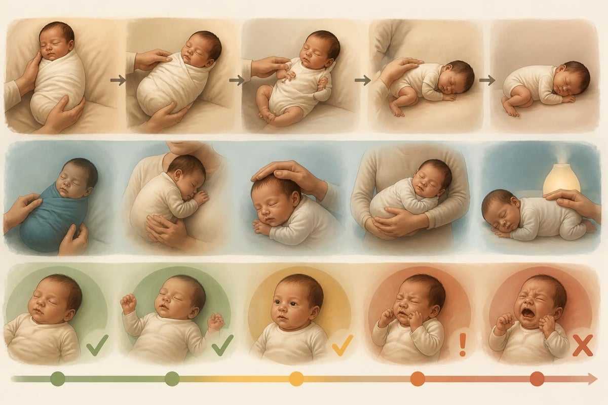 Newborn posing workflow