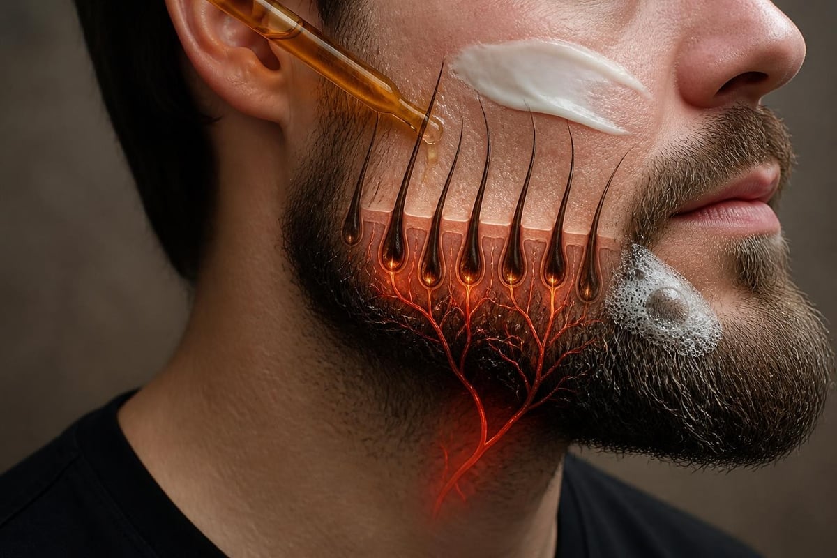 Beard product synergy