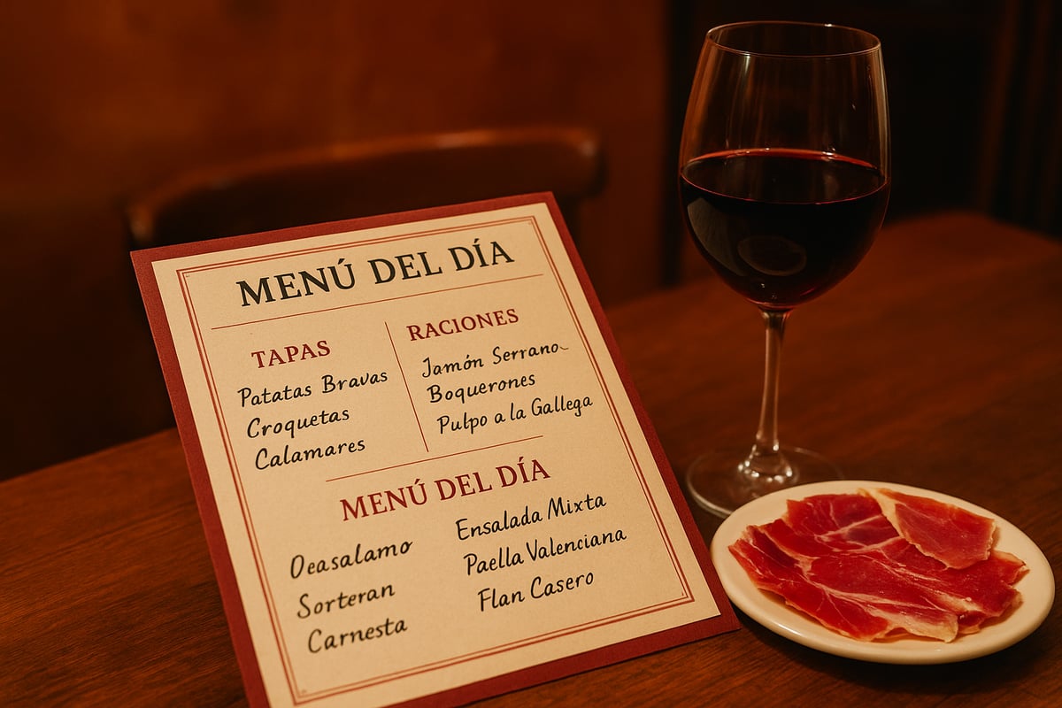 Must-Know Spanish Menu Terms and Phrases