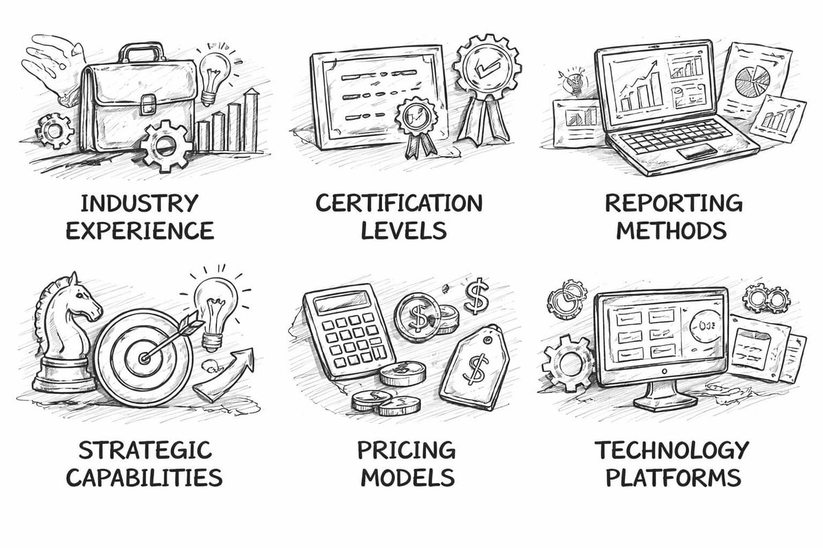 Agency selection criteria