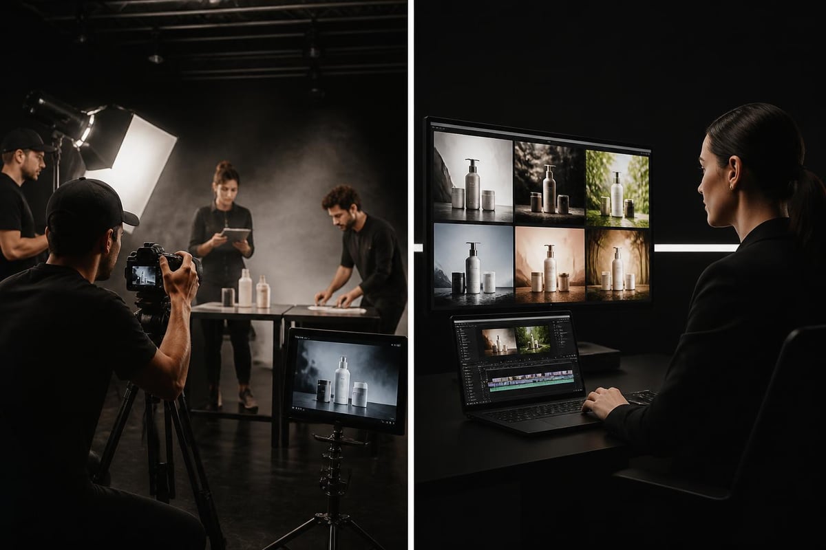 AI video production workflow