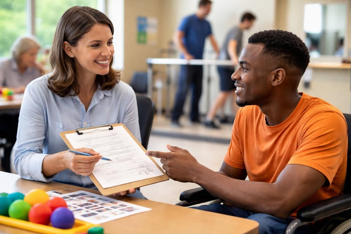 Recreational therapy assessment process