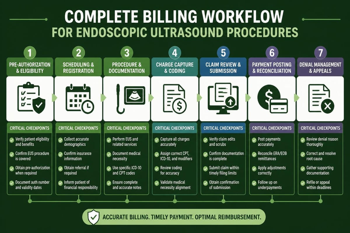 EUS billing workflow