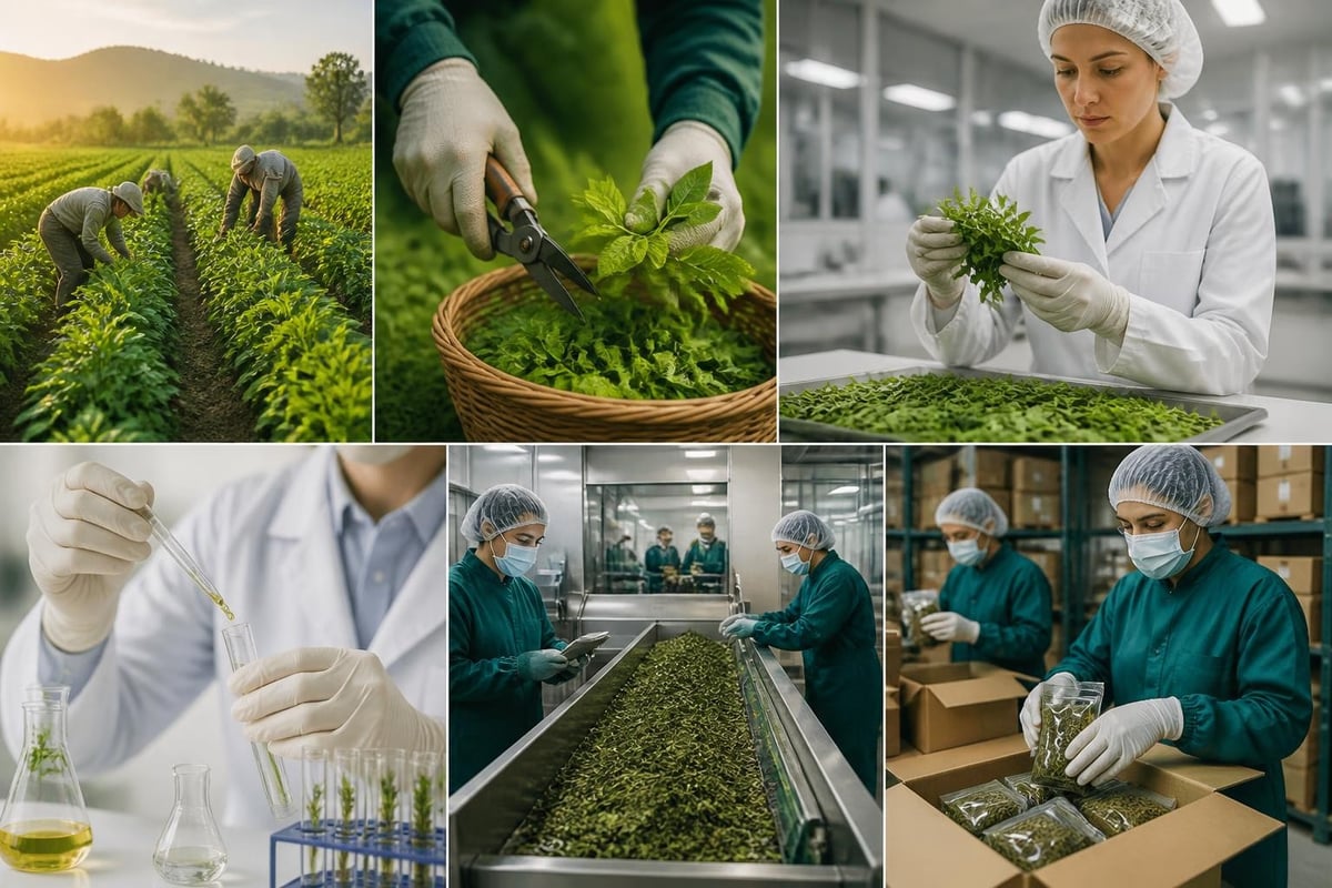 Processus de certification des plantes naturelles