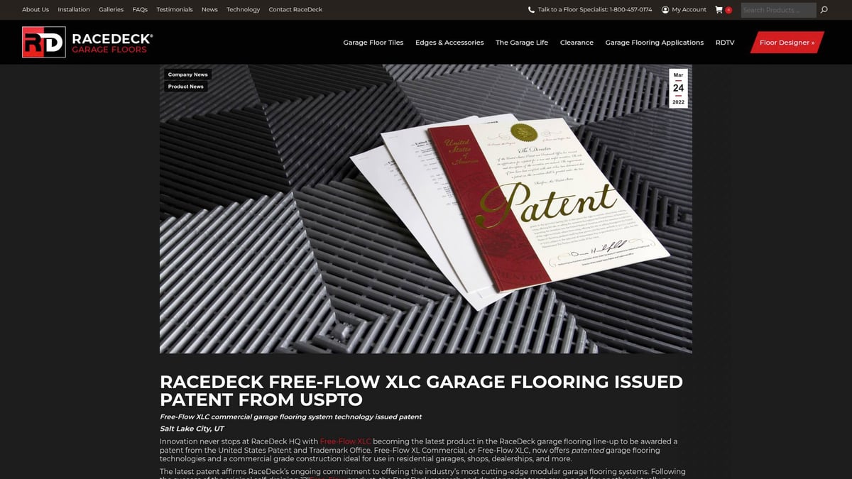 9 Brilliant Best Garage Floor Coverings for 2026 Makeovers - RaceDeck Free-Flow Garage Flooring