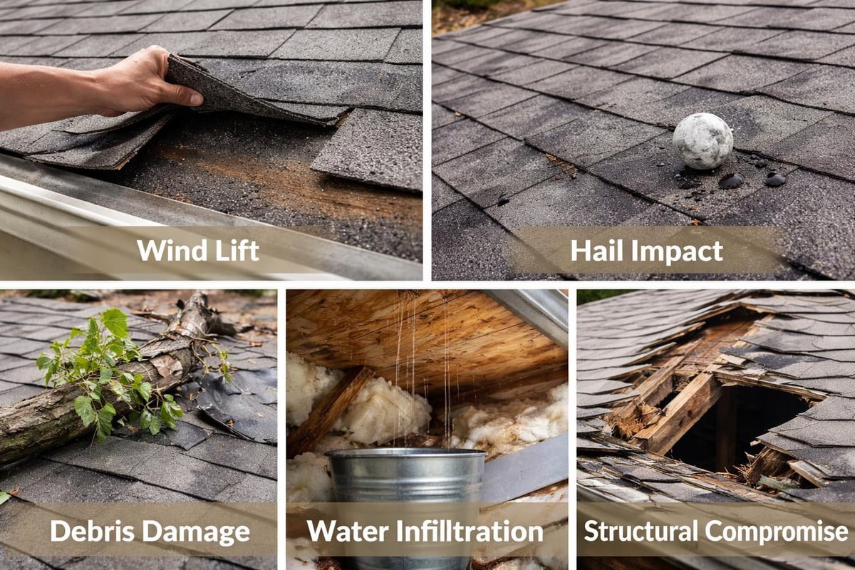 Storm damage assessment categories