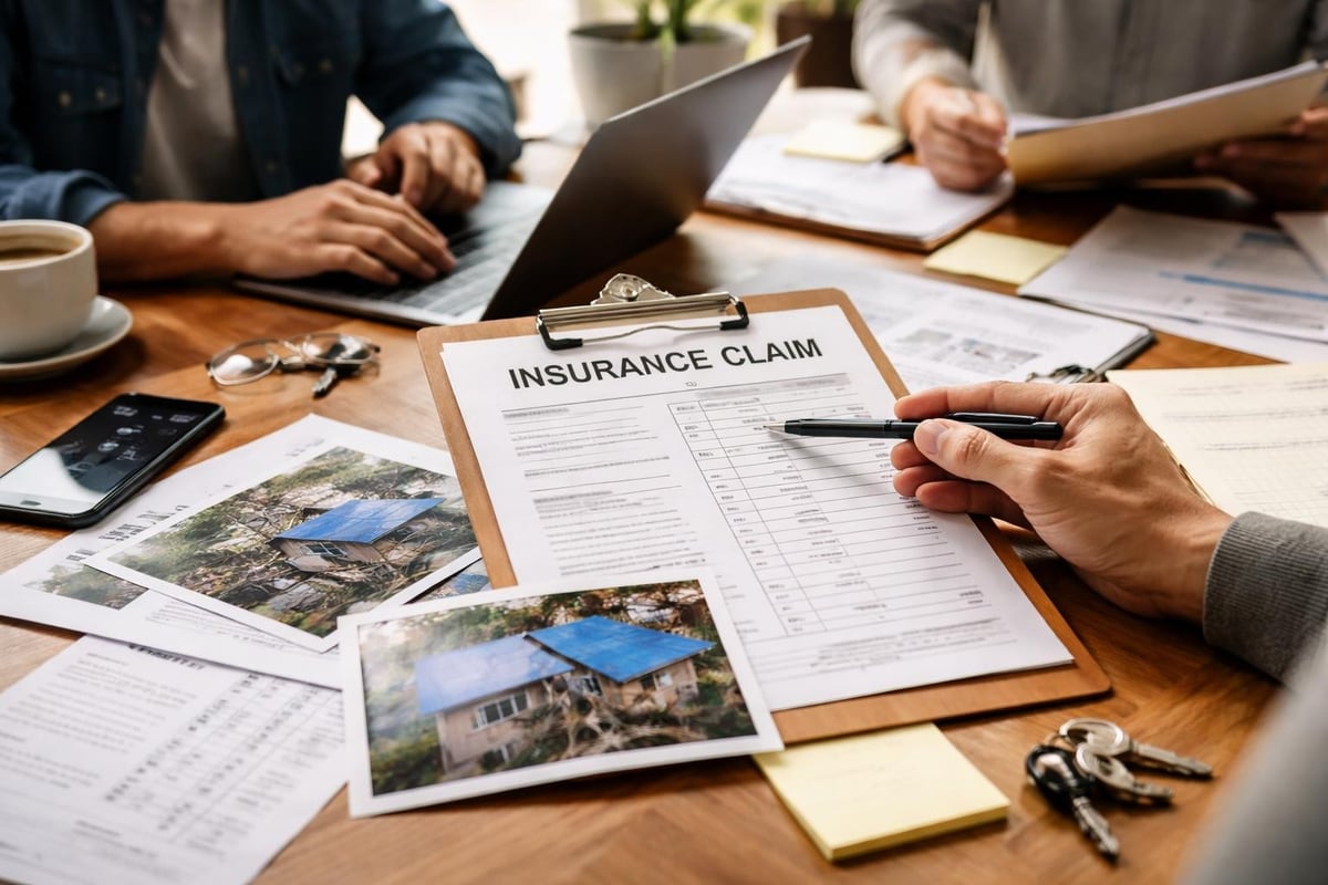 Insurance claim documentation