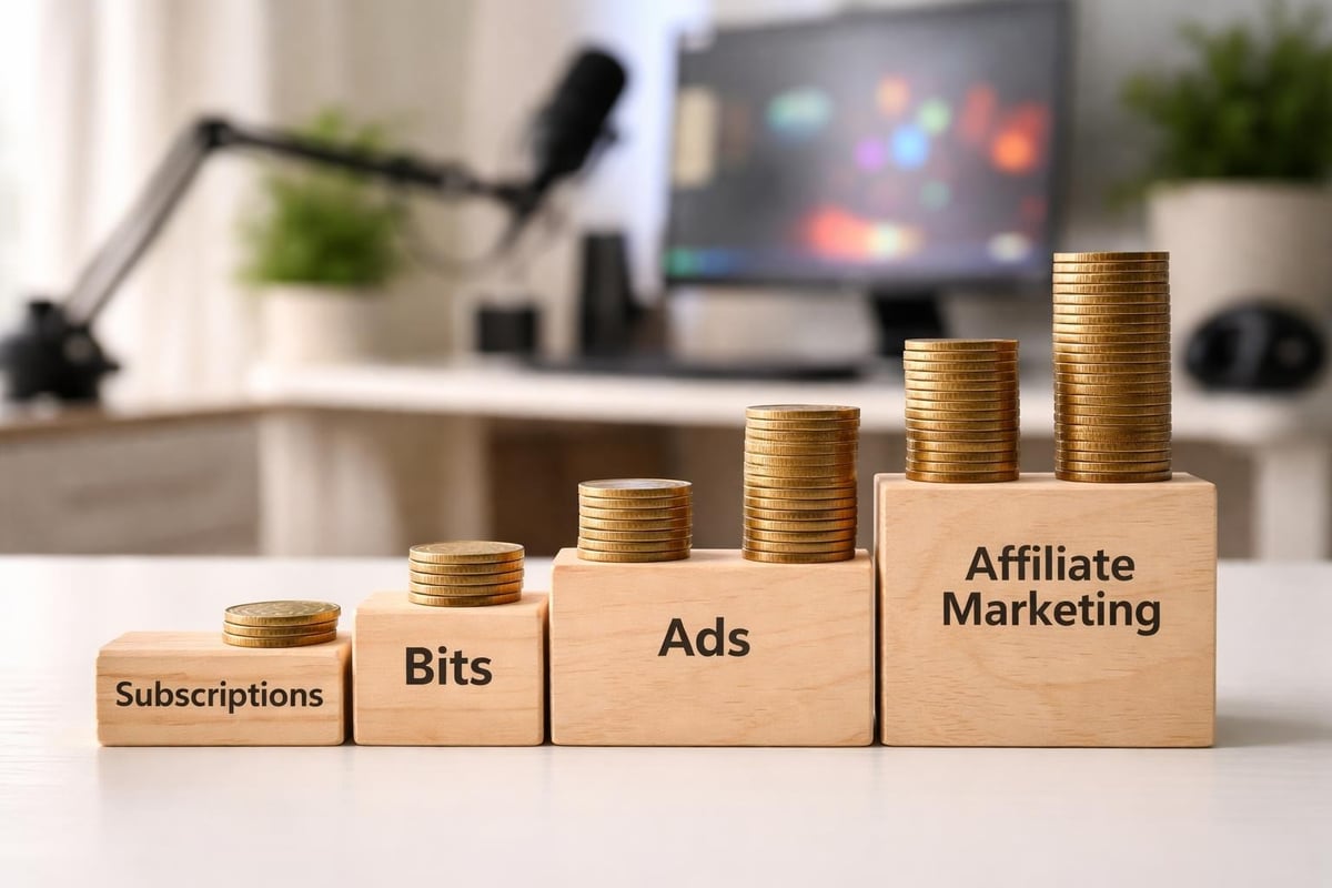 Twitch revenue streams breakdown