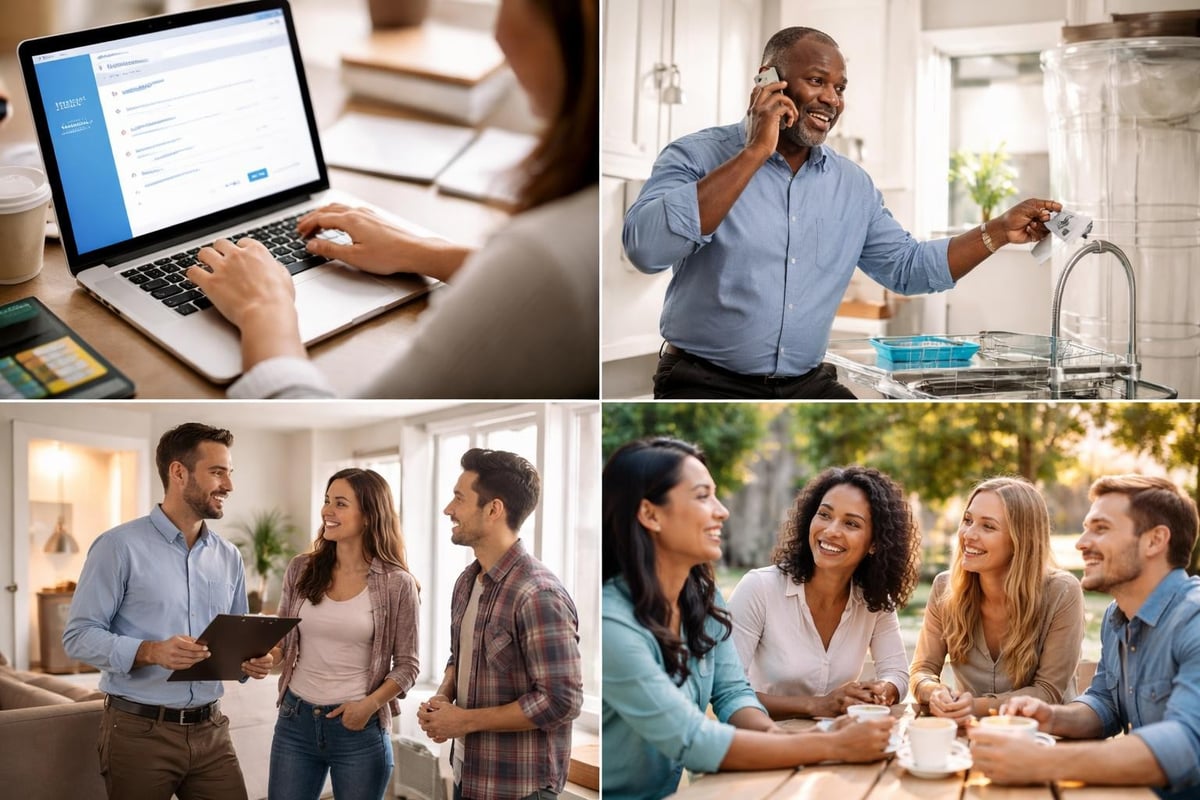 Tenant communication channels