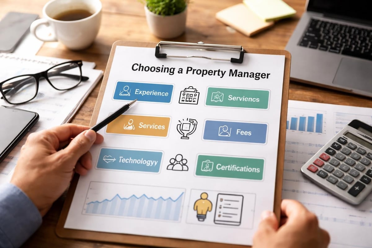 Property manager selection criteria