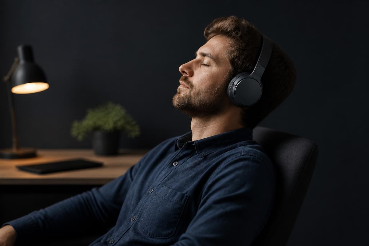 Brain wave synchronization with music tempo
