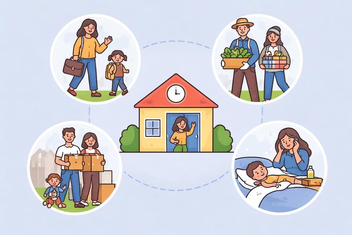 Daily childcare benefits