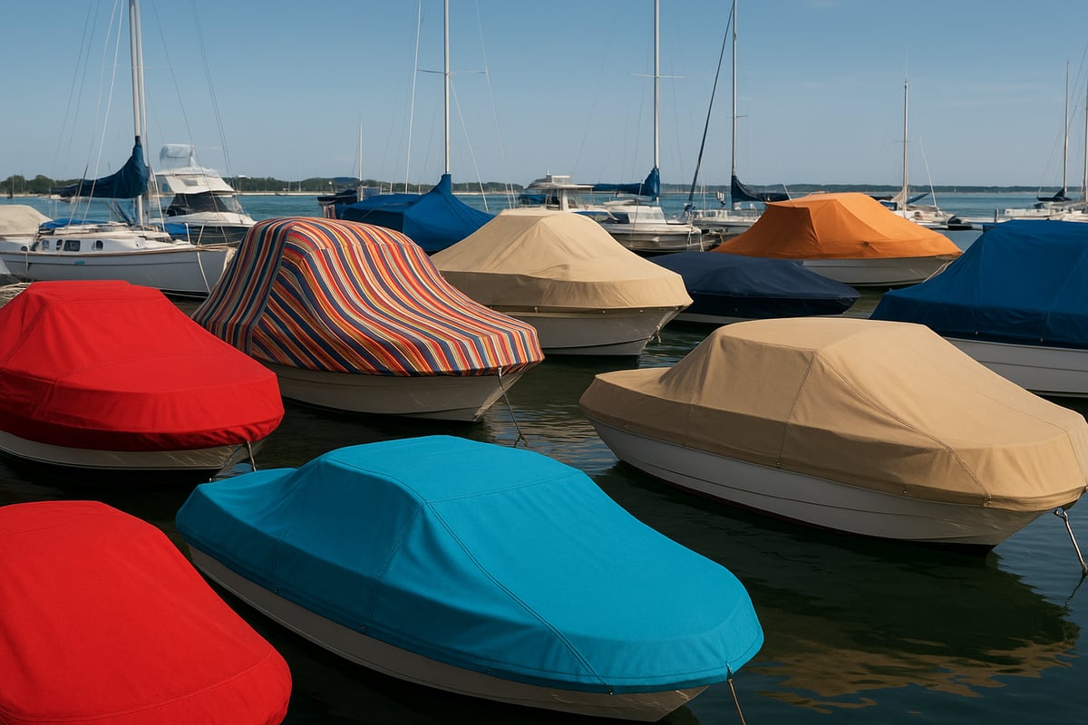 Types of Sunbrella Boat Covers Available in 2025