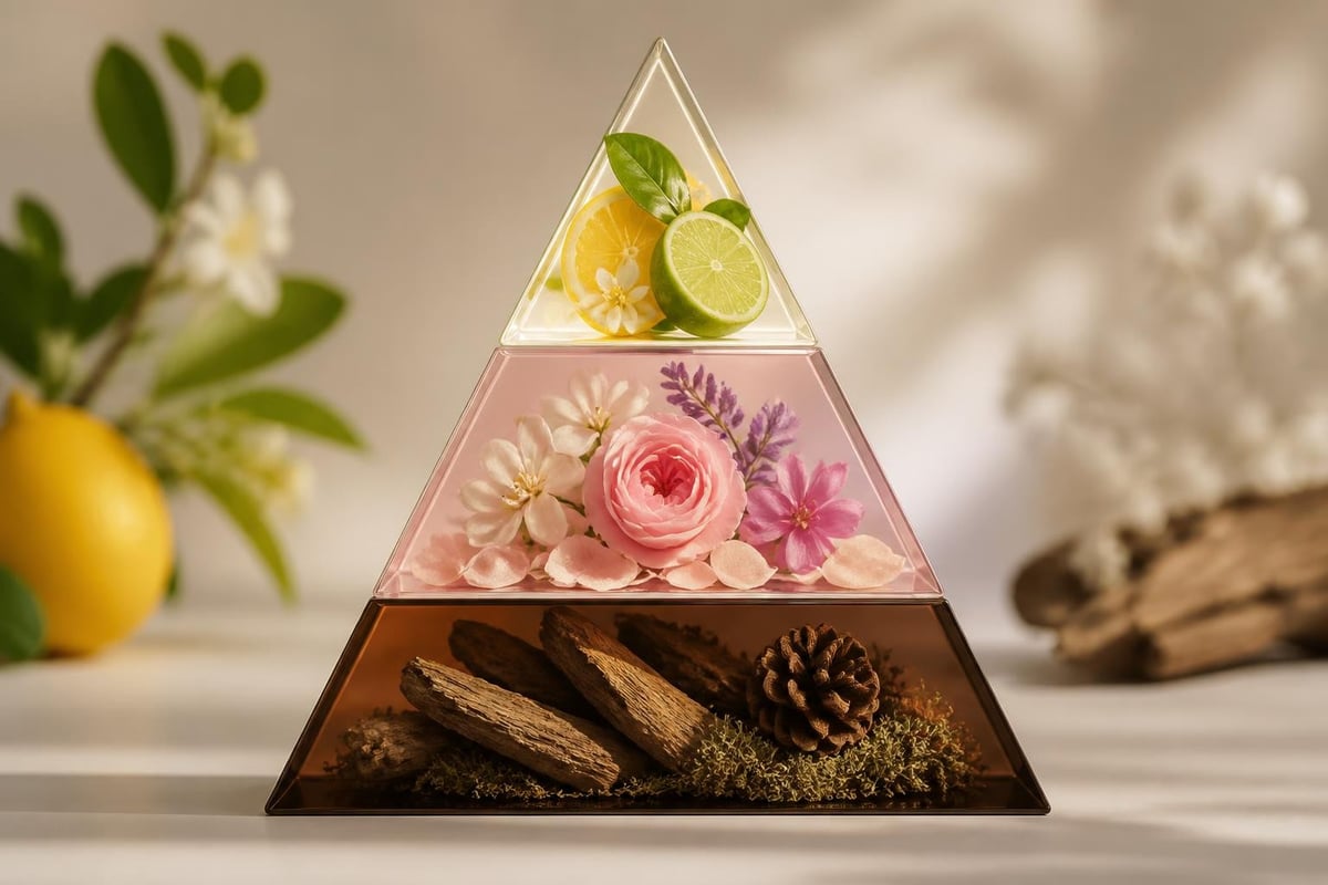 Parfum Duftpyramide Struktur