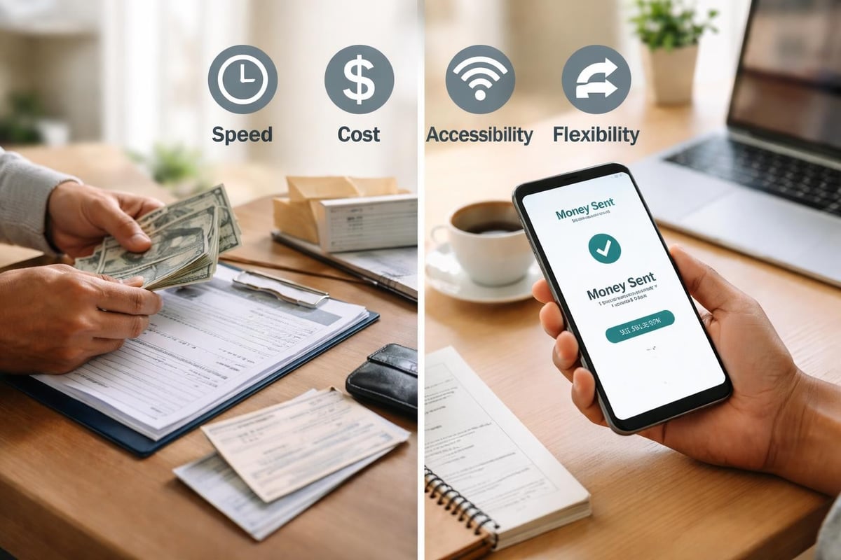 Mobile money benefits for online workers