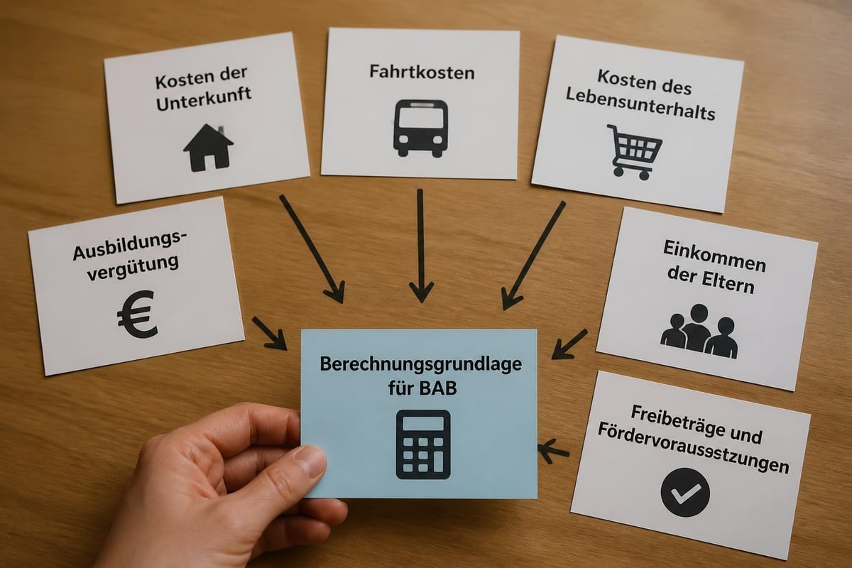 Berufsausbildungsbeihilfe Berechnungsgrundlagen