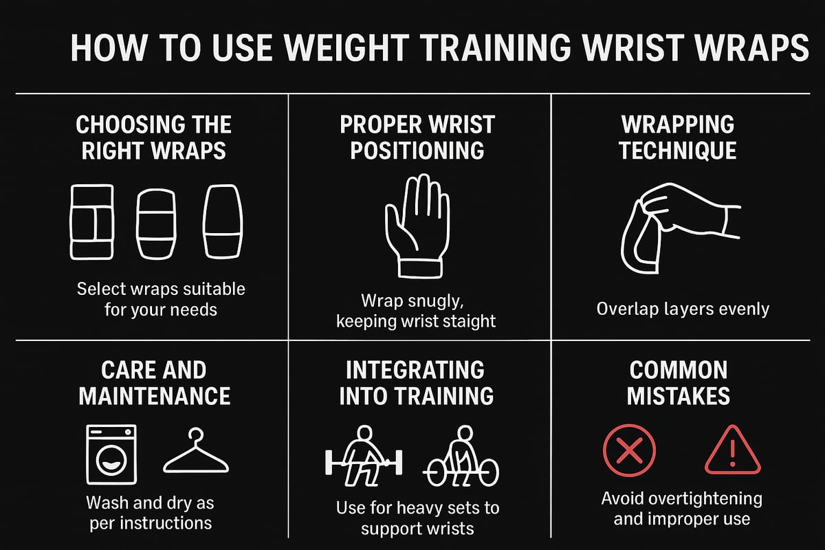 How to Use Wrist Wraps Properly: Step-by-Step Guide