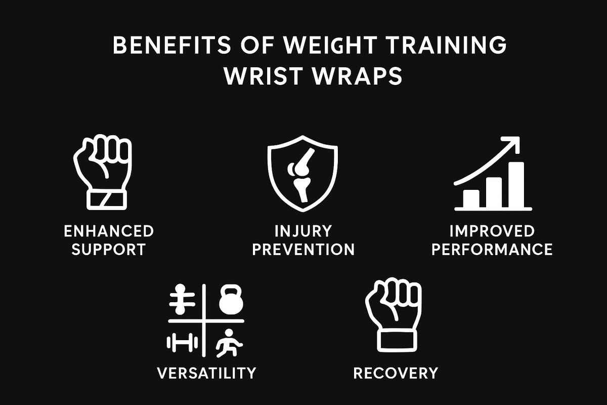 Key Benefits of Weight Training Wrist Wraps