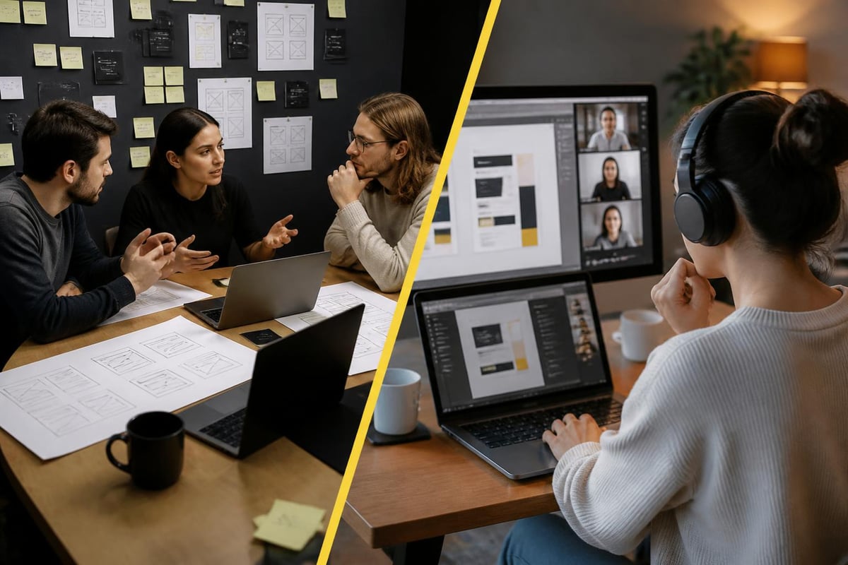Remote vs local collaboration