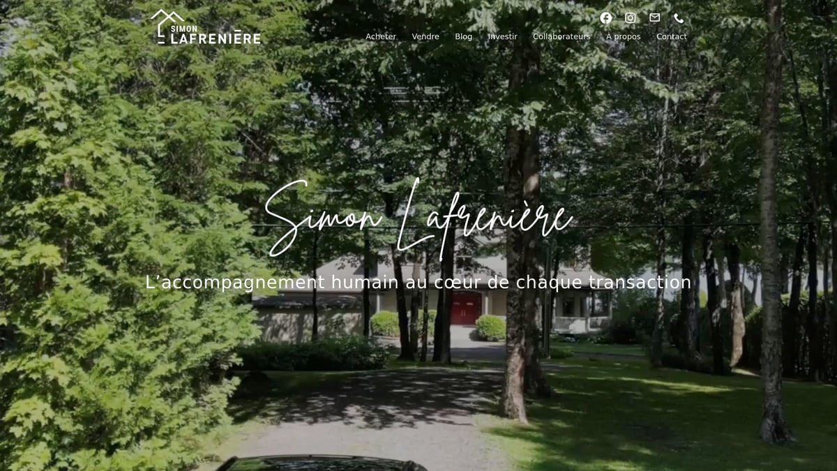 Vente Maison Quebec : Guide Pratique Complet 2025 - Faire appel à un expert local : Simon Lafrenière, courtier immobilier