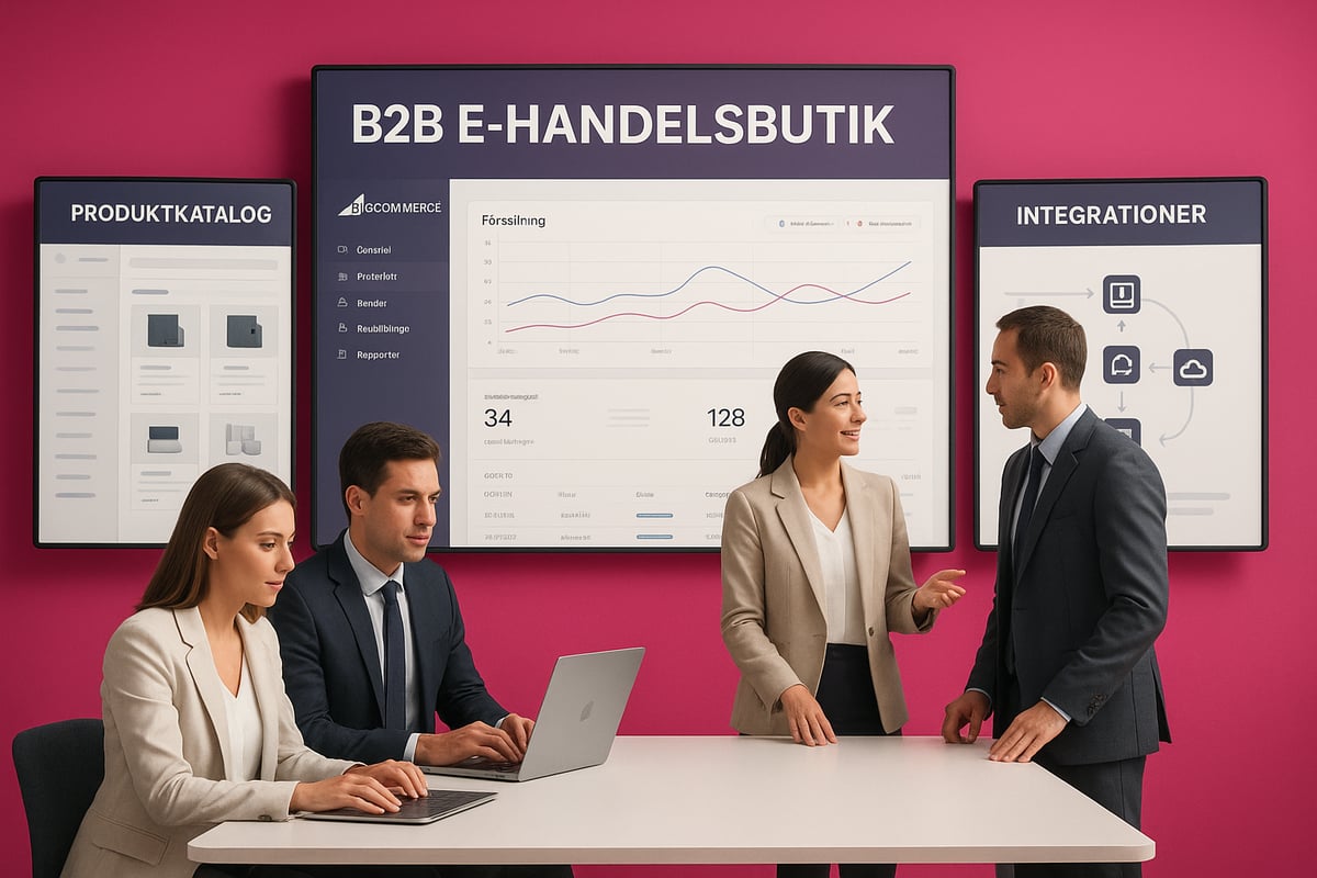 B2B BigCommerce Guide: Så Lyckas Du 2025 3 Så Bygger du en Framgångsrik B2B-Butik på BigCommerce: Steg-för-Steg