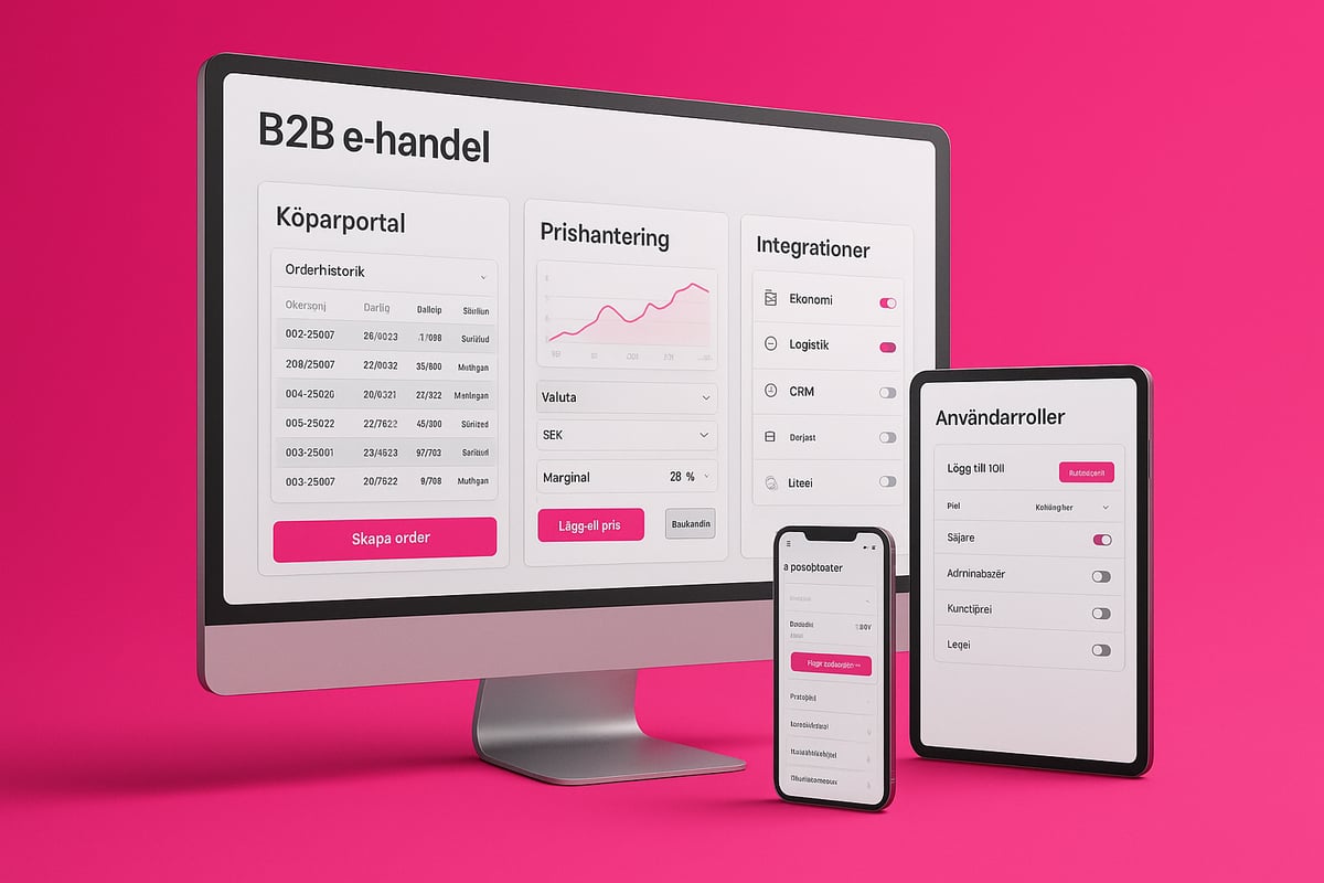 B2B BigCommerce Guide: Så Lyckas Du 2025 2 Nyckelfunktioner i BigCommerce B2B Edition