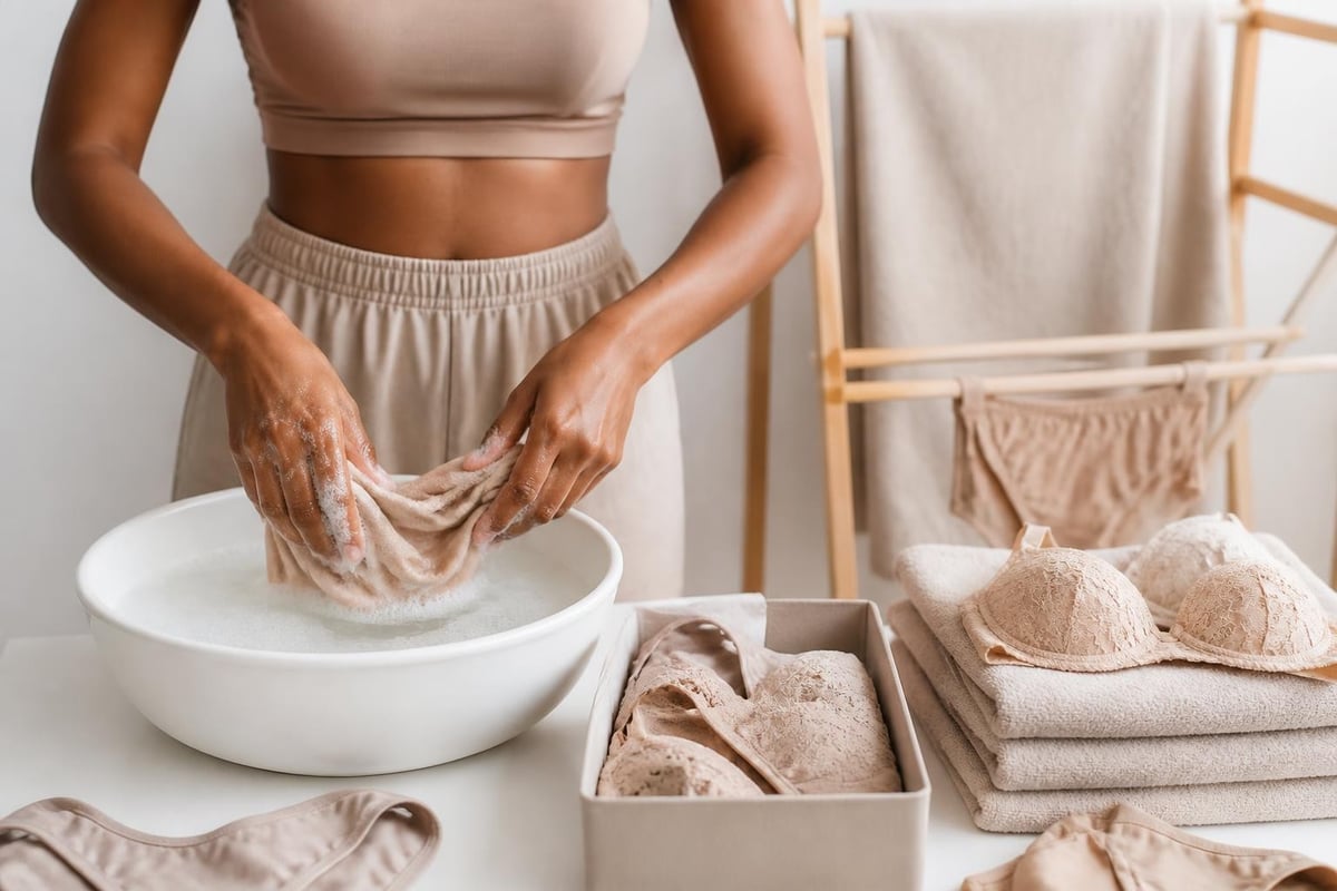 Lingerie care and maintenance
