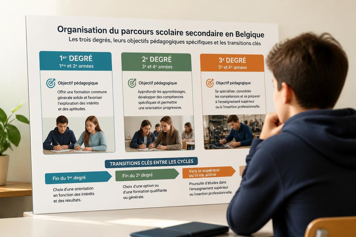 Structure de l'enseignement secondaire belge