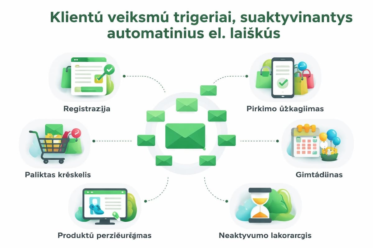 Email automation triggers