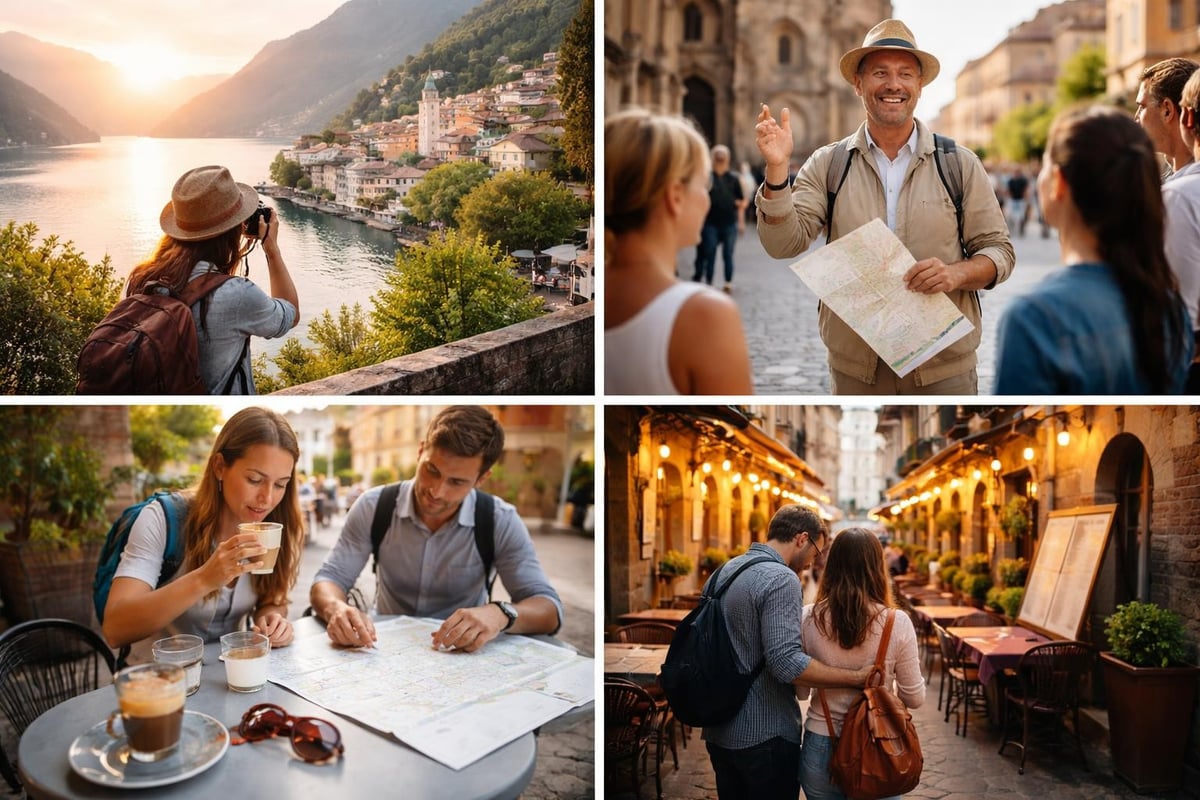 Walking vacation daily schedule