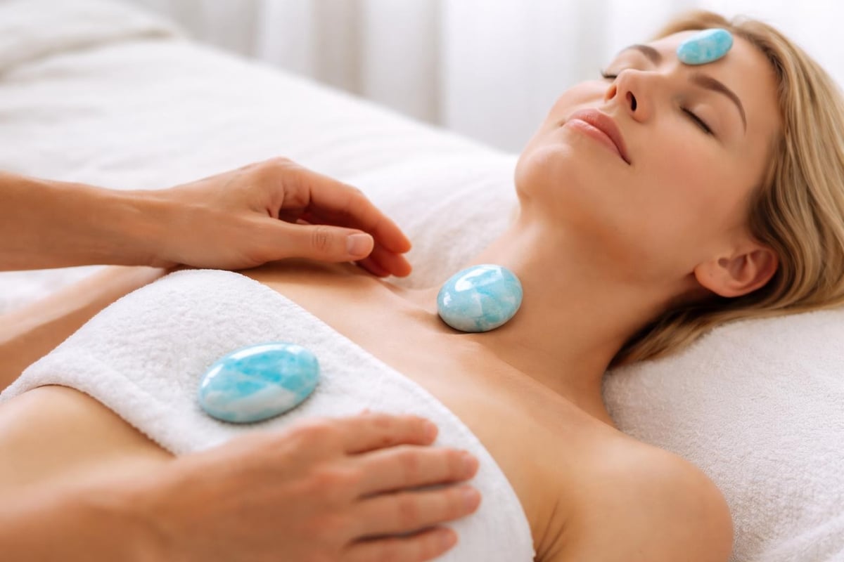 Larimar's physical healing applications