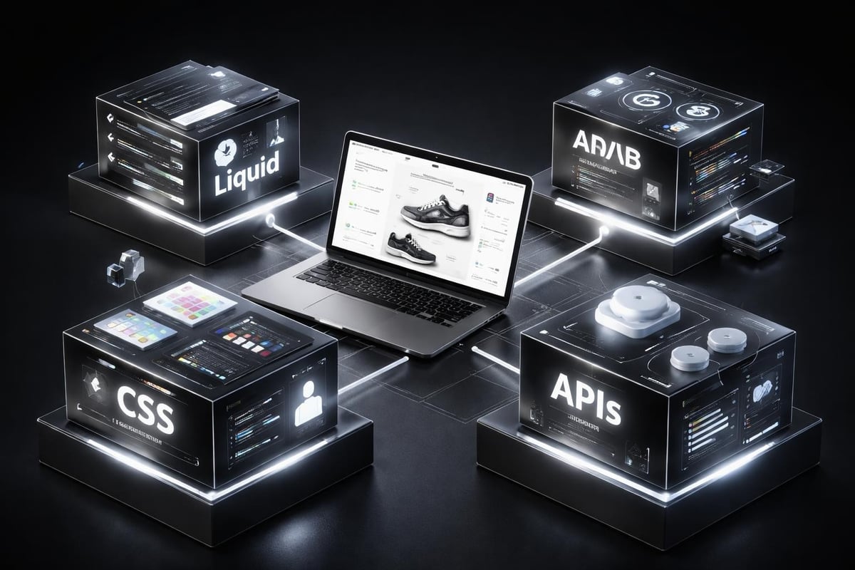 Shopify development technical stack