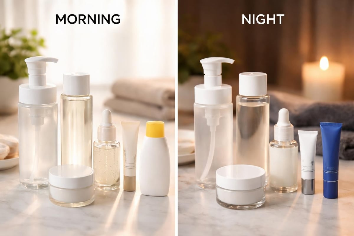 Morning and evening routines
