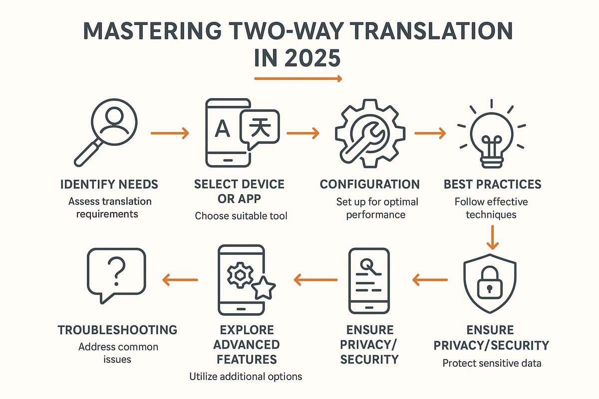 Step-by-Step Guide: How to Master Two Way Translation in 2025
