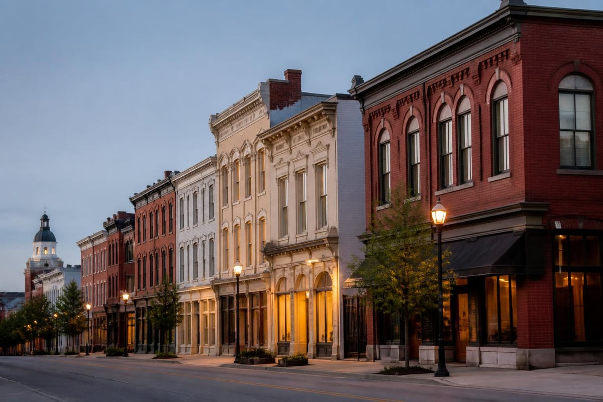 Historic downtown districts