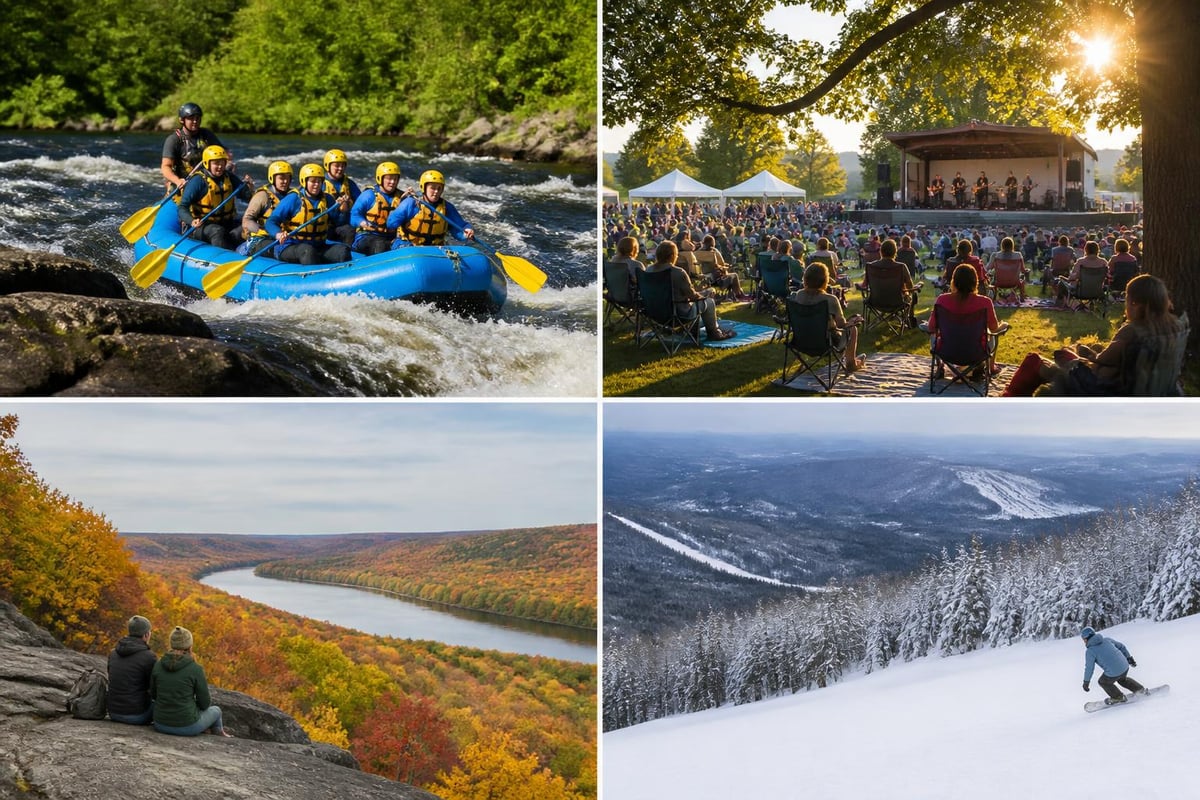 Seasonal activities calendar