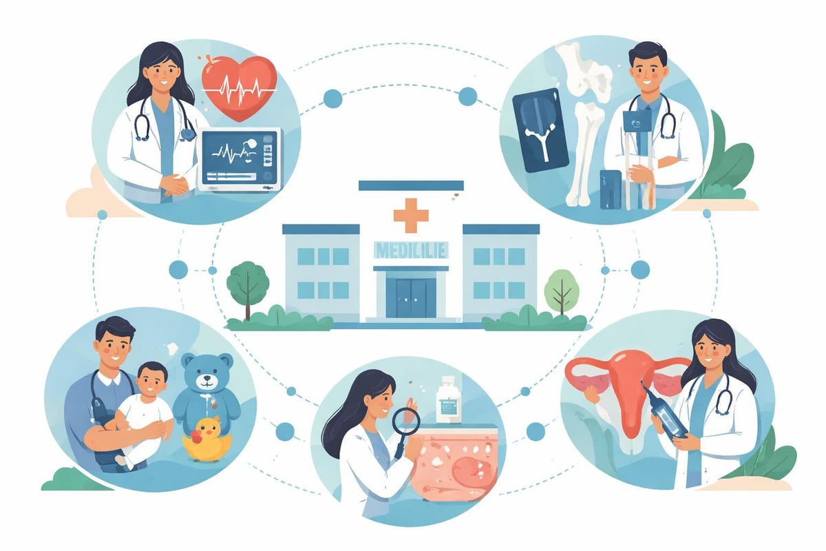 Coordinamento tra specializzazioni mediche