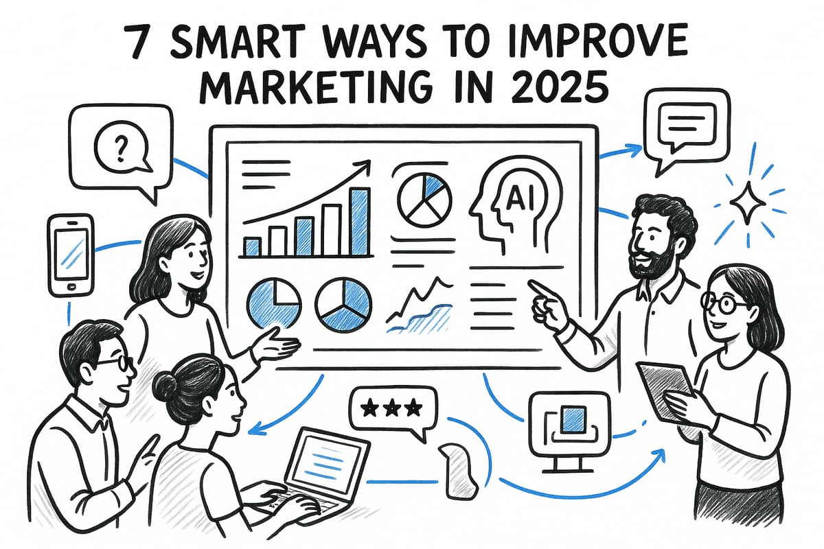 7 Smart Ways to Improve Marketing in 2025