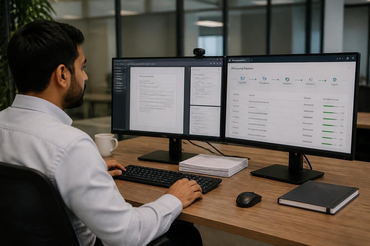 Document processing workflow