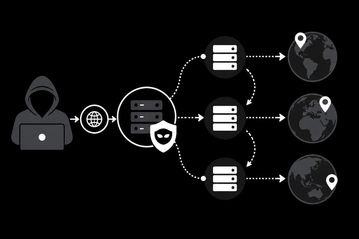 Proxy website architecture