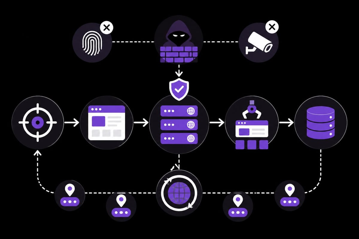 Web scraping workflow