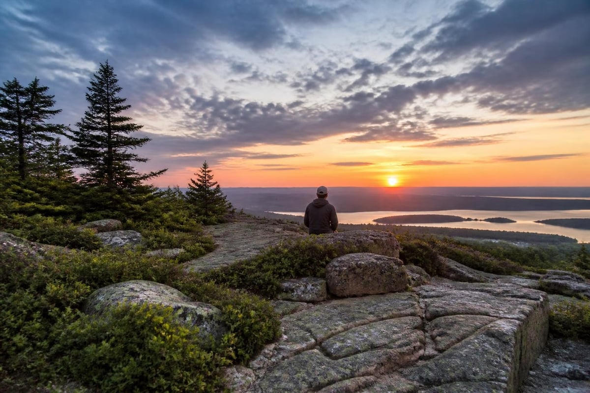 Acadia National Park features