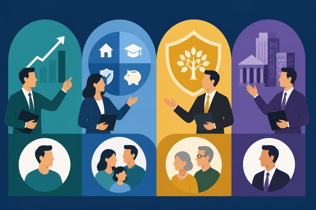 Financial advisor categories