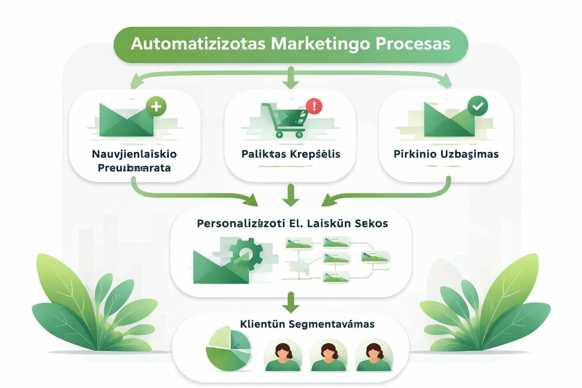 Marketingo automatizavimo procesai