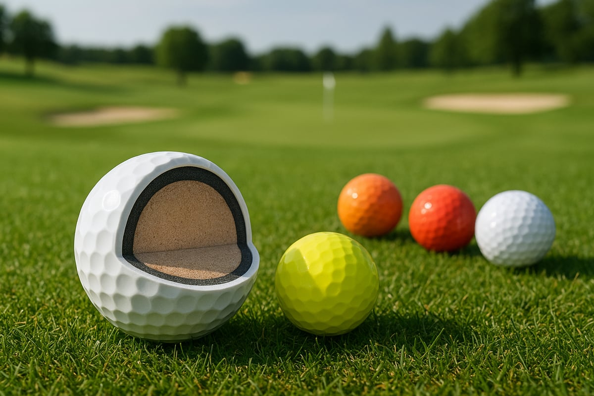 Golfball-Typen und ihre Eigenschaften im Überblick