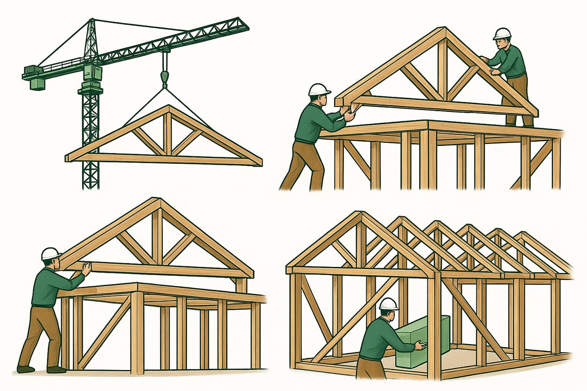 Step-by-Step Guide: Timber Frame Truss Installation & Assembly