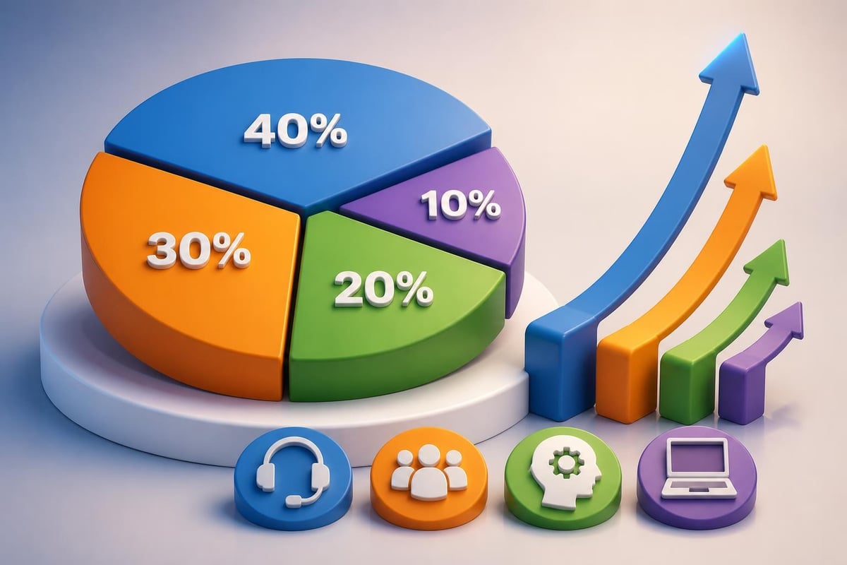 BPO Philippines revenue distribution