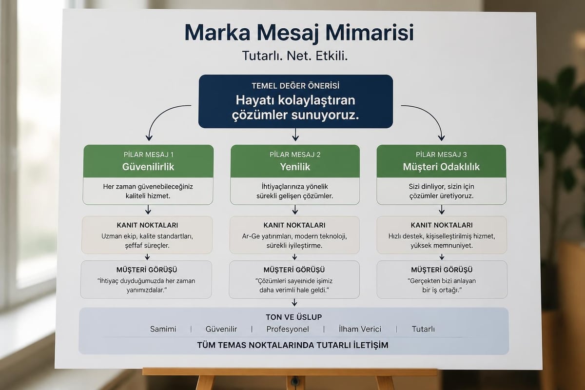 Marka mesajlaşma çerçevesi