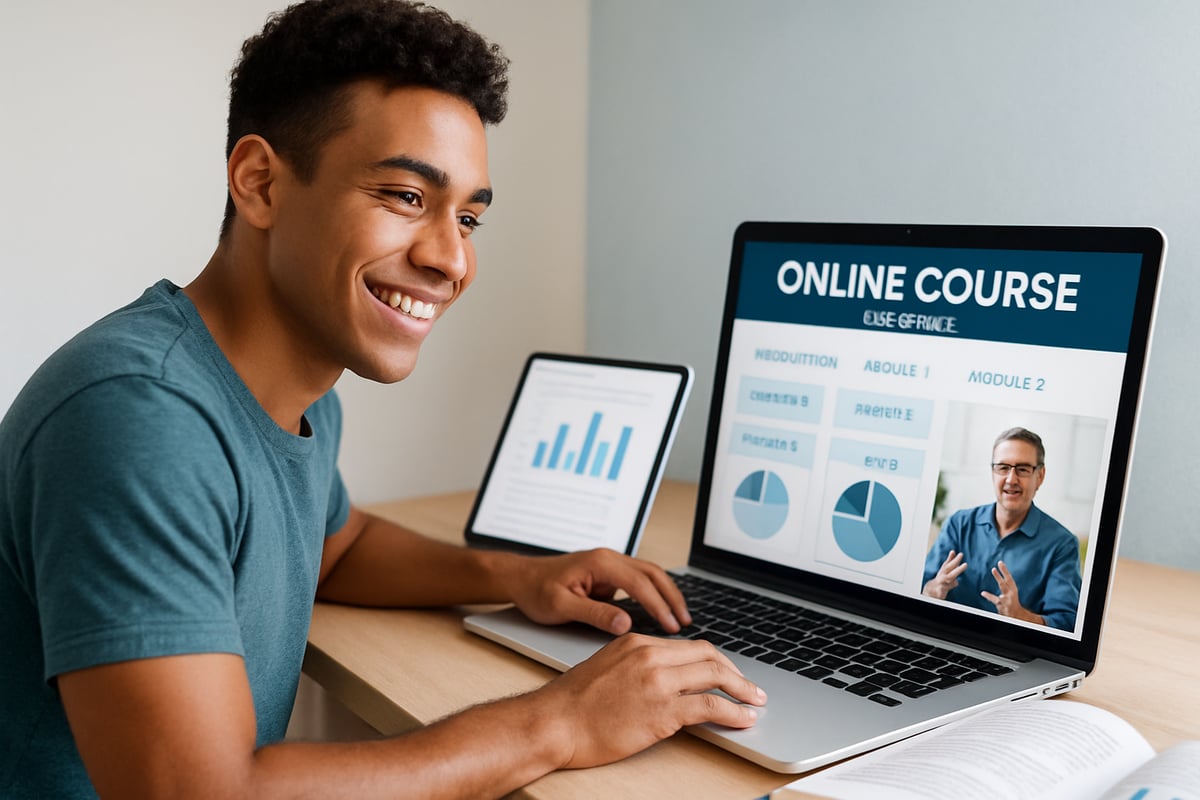 Estrutura Típica de um Curso de Para Iniciantes em 2025